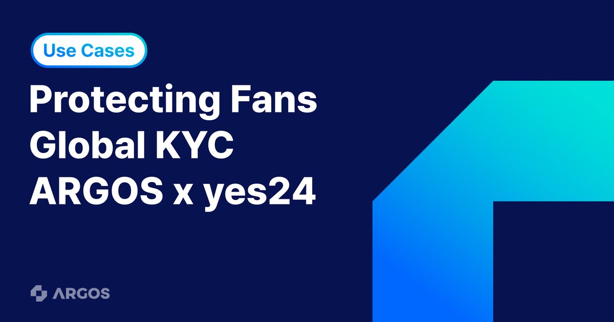 How yes24 × ARGOS Built a More Transparent Ticketing Environment (ft. Ha Sung-woon Fan Meeting Global KYC!)
