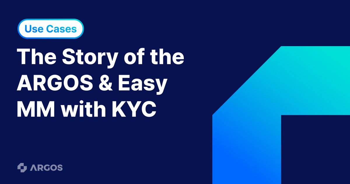 The Story of the EasyMM × ARGOS Partnership : Simplifying Money Movement with Trusted Digital Identity